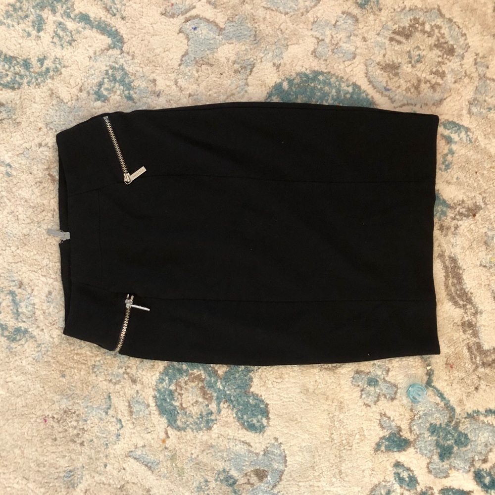 Michael kors zipper pencil skirt